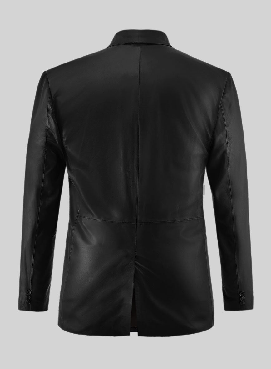 Leather Blazer - StudioSuits