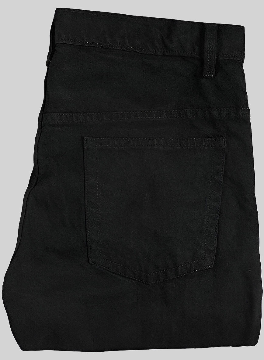Black Overdyed Denim Jeans - StudioSuits