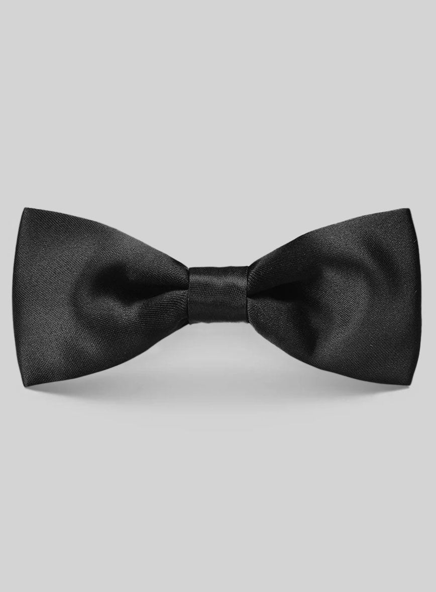 Black Satin Bow - StudioSuits