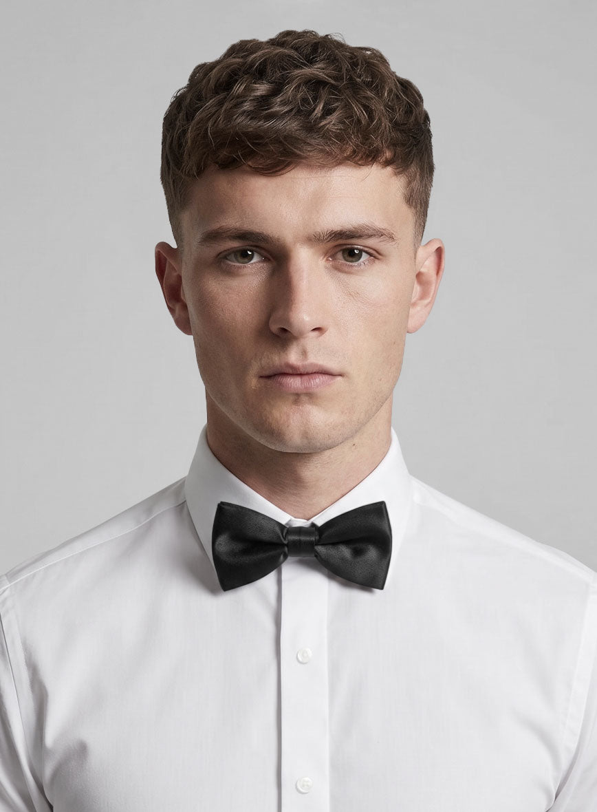 Black Satin Bow - StudioSuits