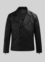 Black Theory Leather Jacket - StudioSuits