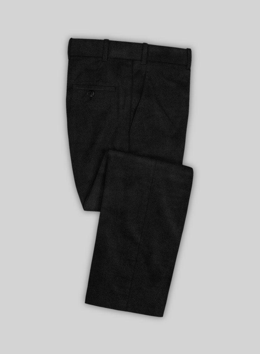 Black Velvet Pants - StudioSuits