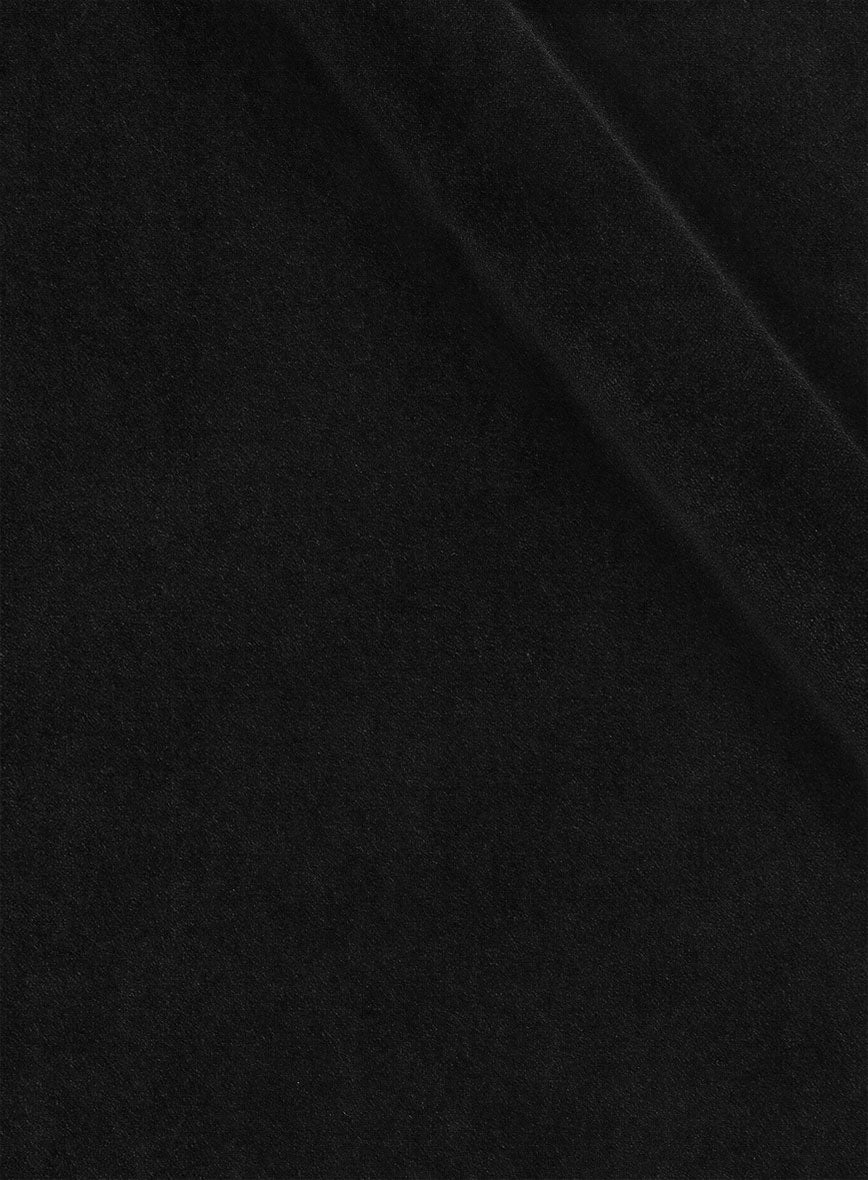 Black Velvet Tuxedo Suit - StudioSuits