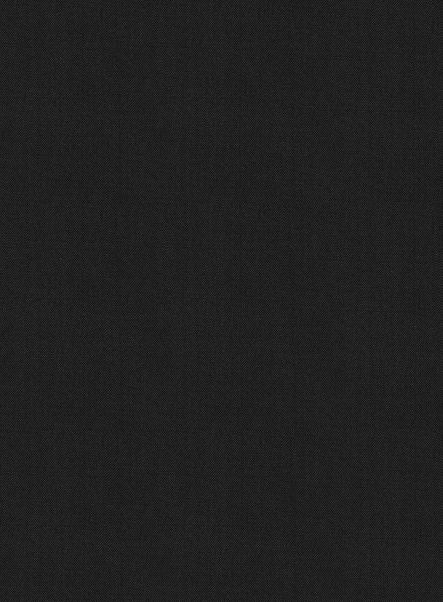Black Wool Tuxedo Jacket - StudioSuits