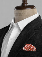 Black Flecks Donegal Tweed Jacket - StudioSuits