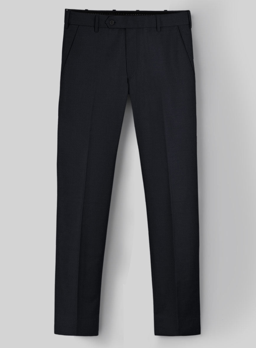 Blue Merino Wool Double Breasted Suit - StudioSuits