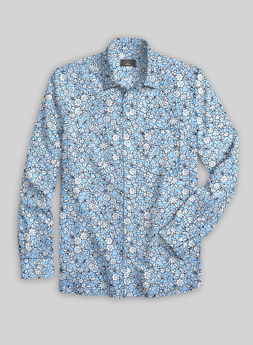 Bluebelle Cotton Lycra Shirt - StudioSuits