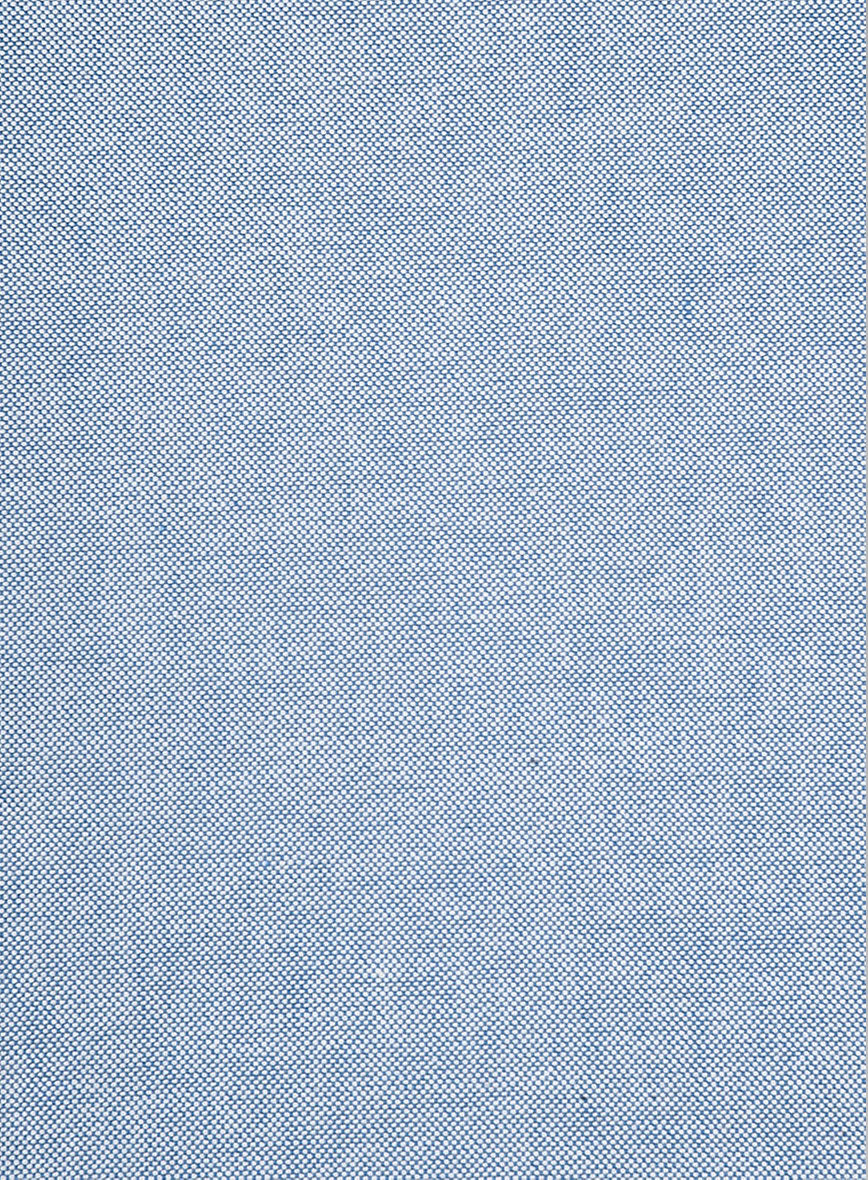 Blue Drift Oxford Cotton Shirt - StudioSuits