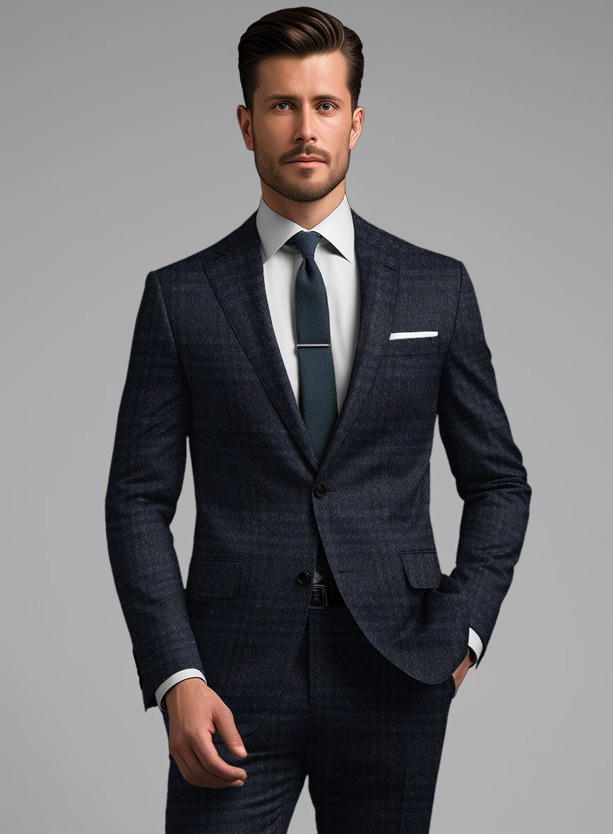 Blue Isotta Cashmere Jacket - StudioSuits