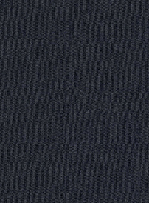 Blue Merino Wool Tuxedo Suit - StudioSuits