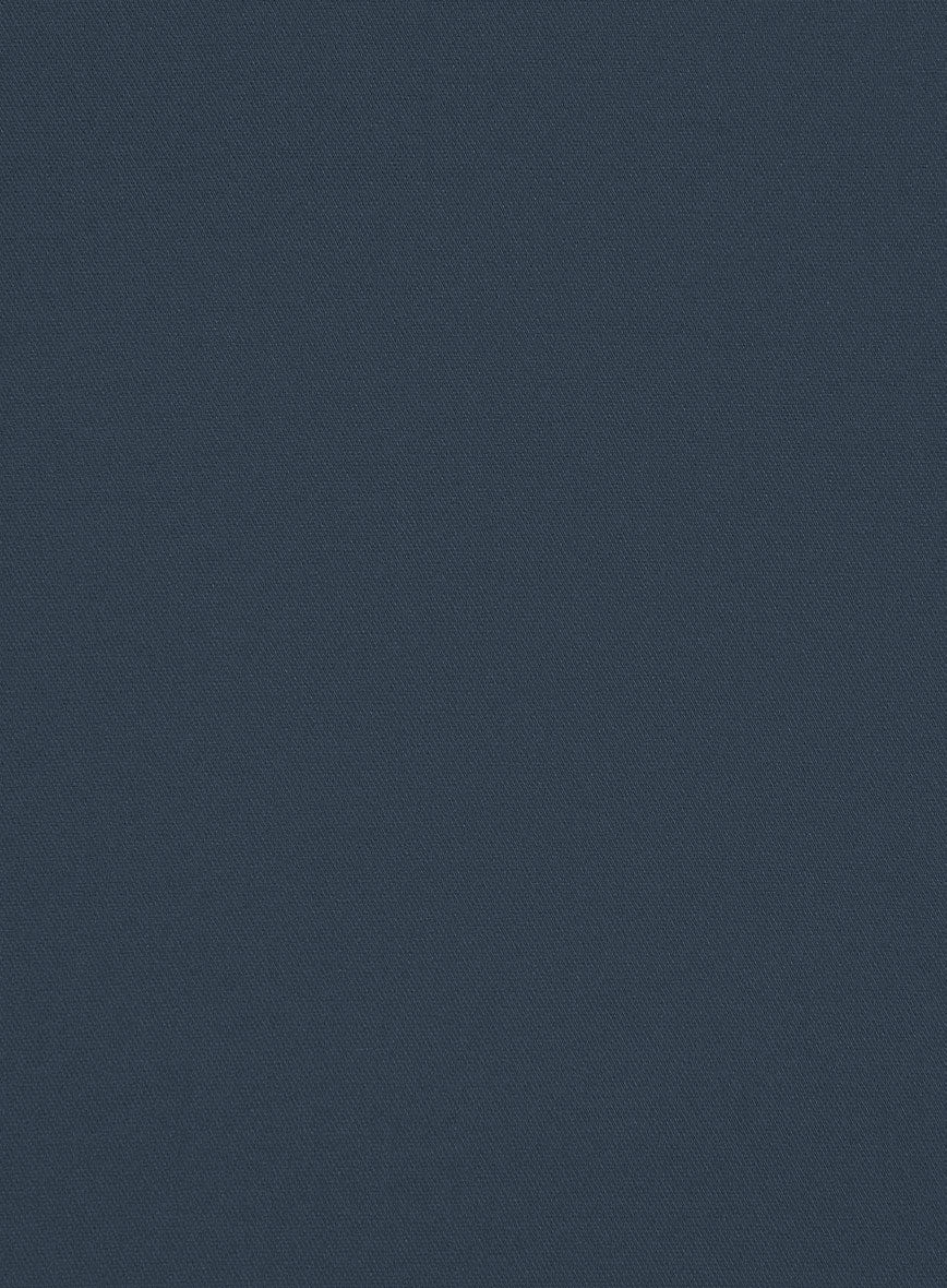 Blue Stretch Chino Pants - StudioSuits
