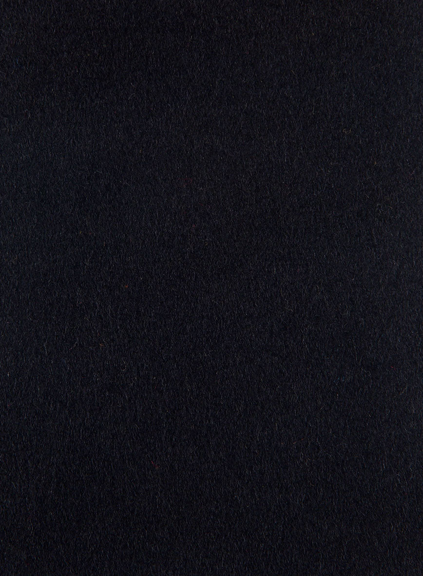 Blue Thick Wool Overcoat - StudioSuits