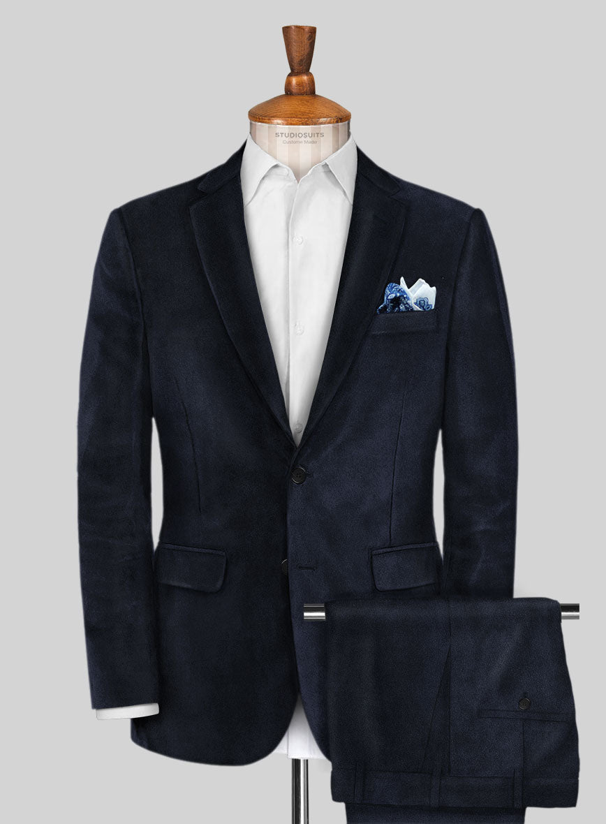 Blue Velvet Suit - StudioSuits