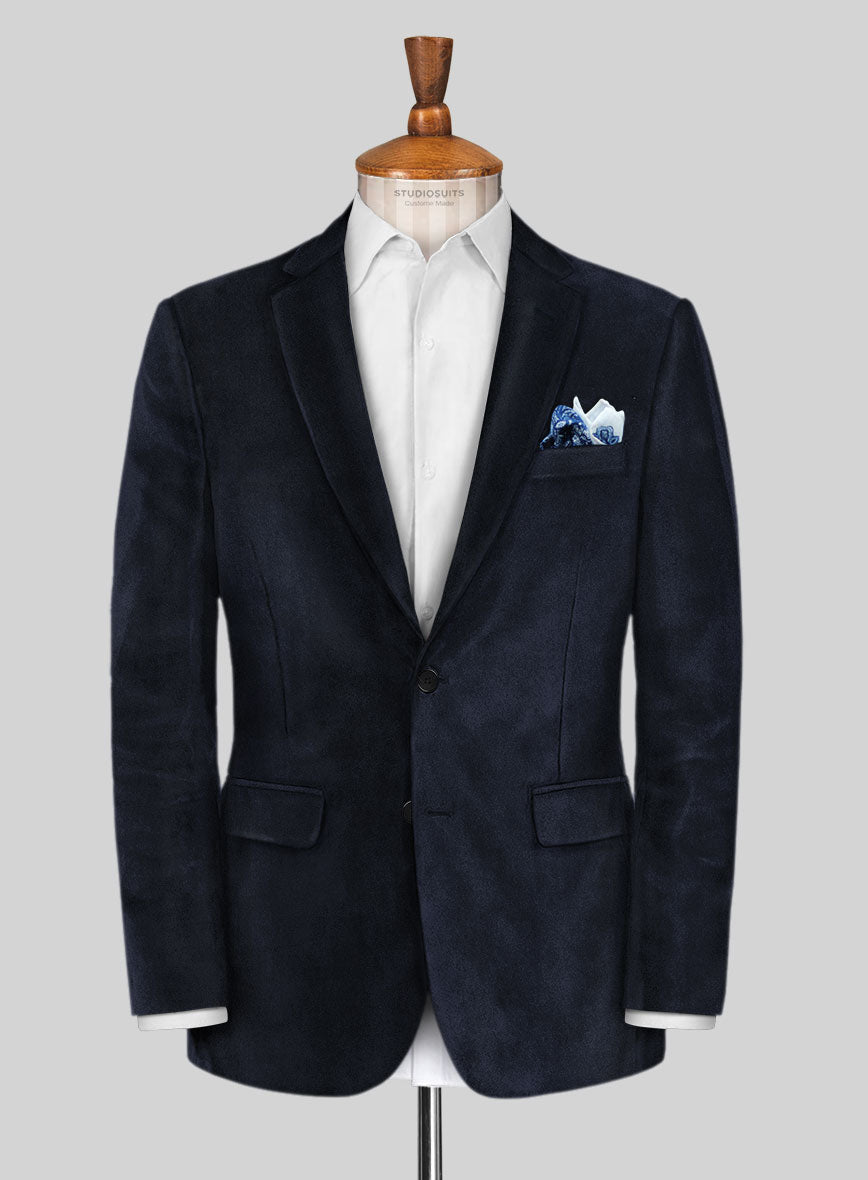 Blue Velvet Suit - StudioSuits