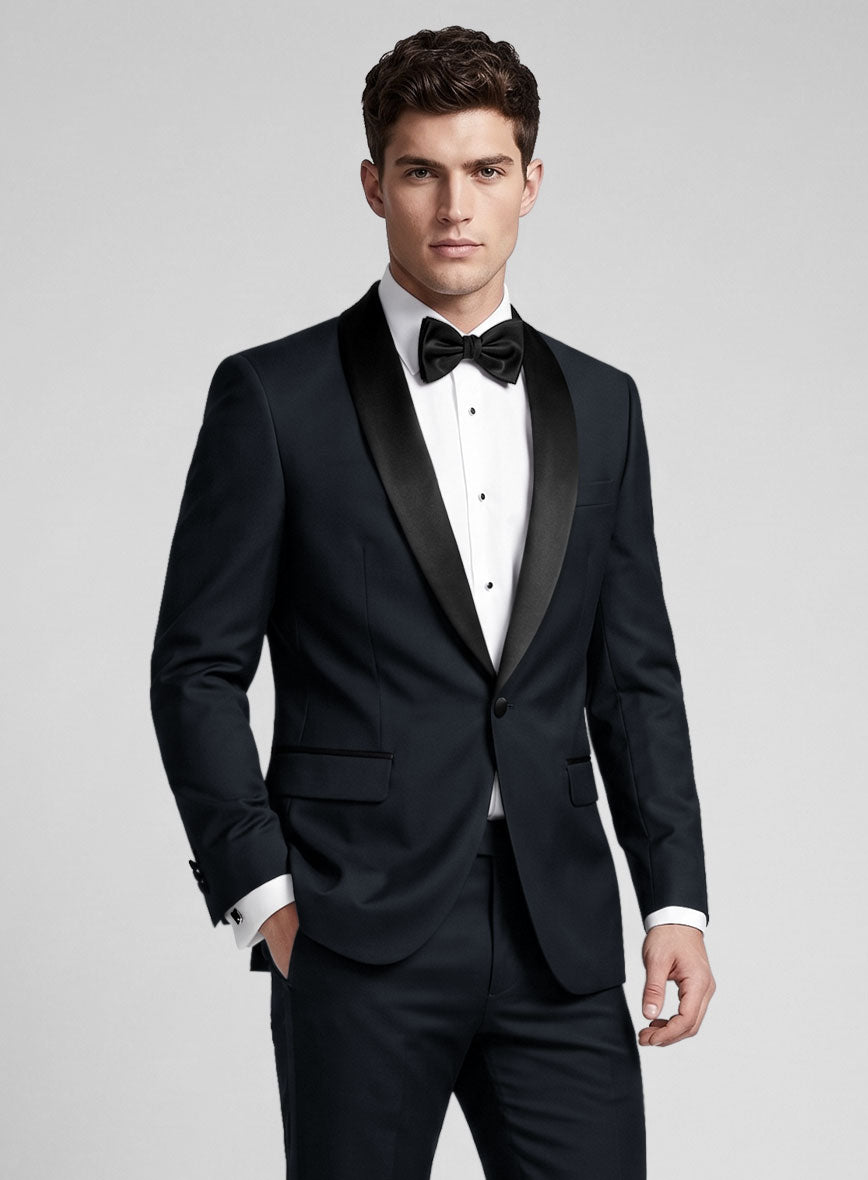 Blue Wool Tuxedo - StudioSuits