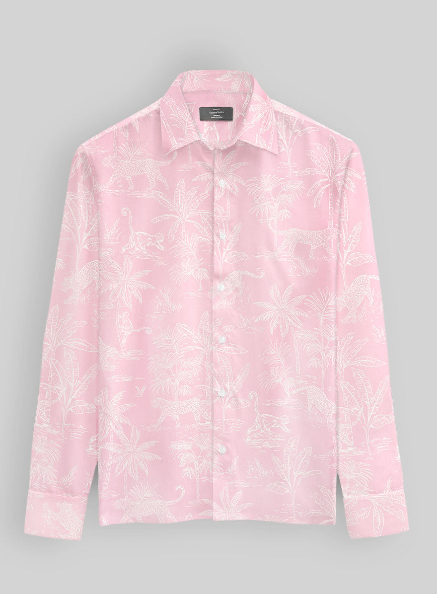 Blush Safari Cotton Shirt - StudioSuits