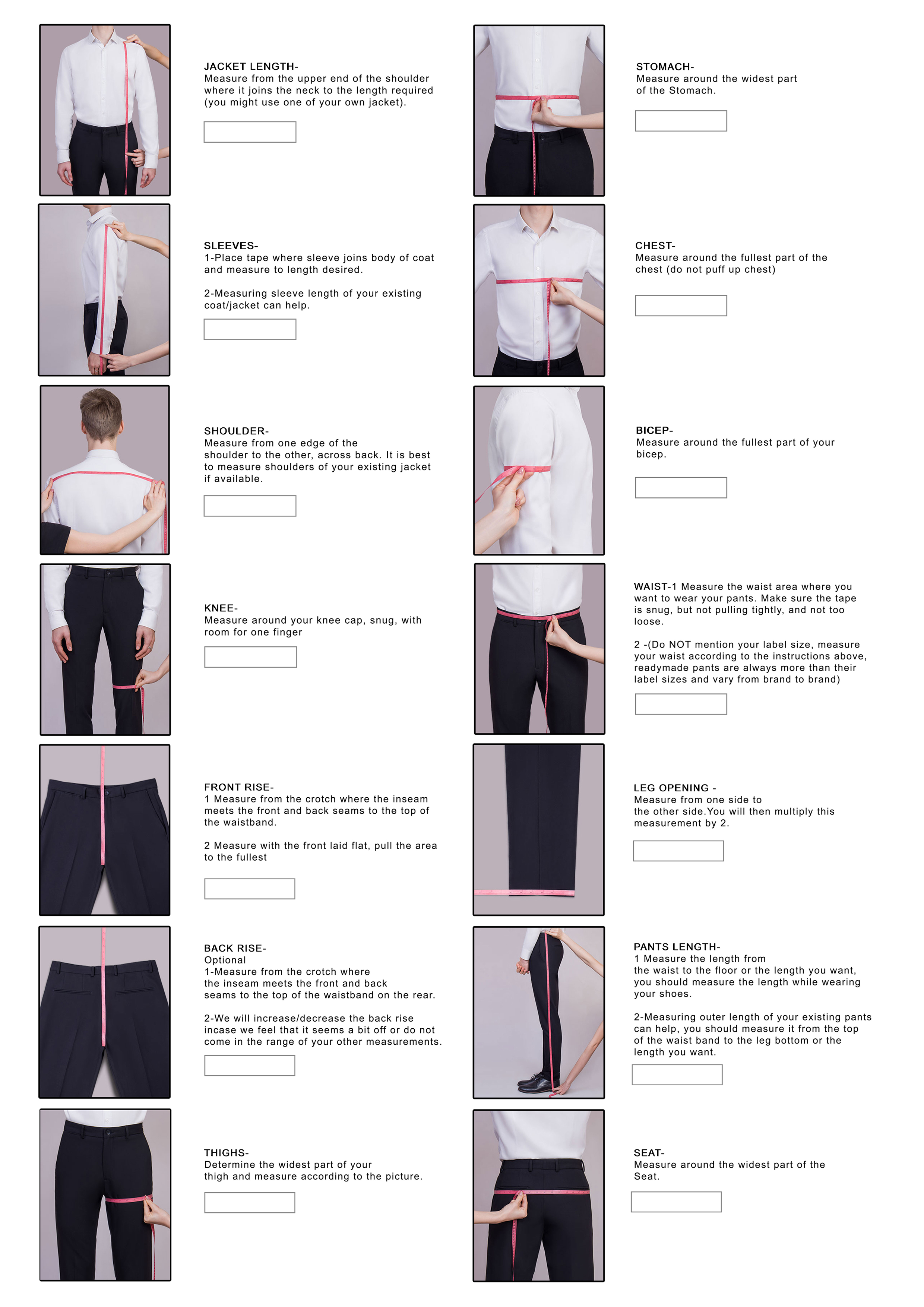 Clothing How To Get Your Measurements For A Suit Suit How Do I