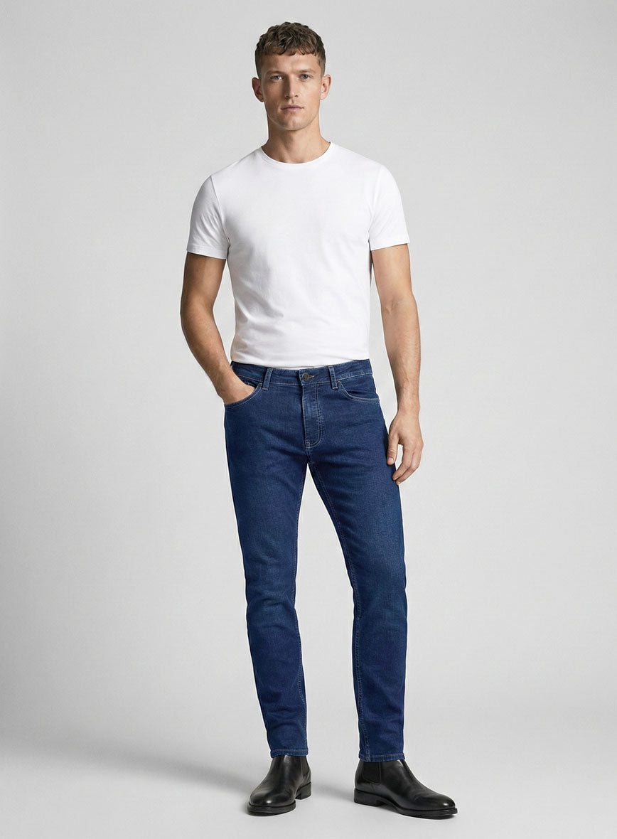 Body Sucker Light Blue Stretch Jeans - StudioSuits