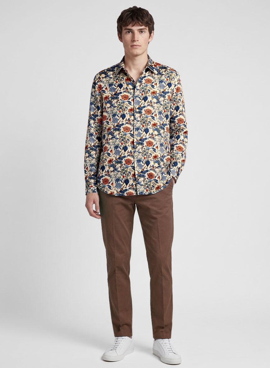 Botanique Royale Silk Shirt - StudioSuits