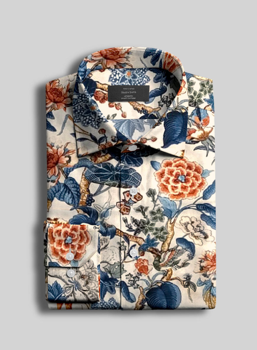 Botanique Royale Silk Shirt - StudioSuits