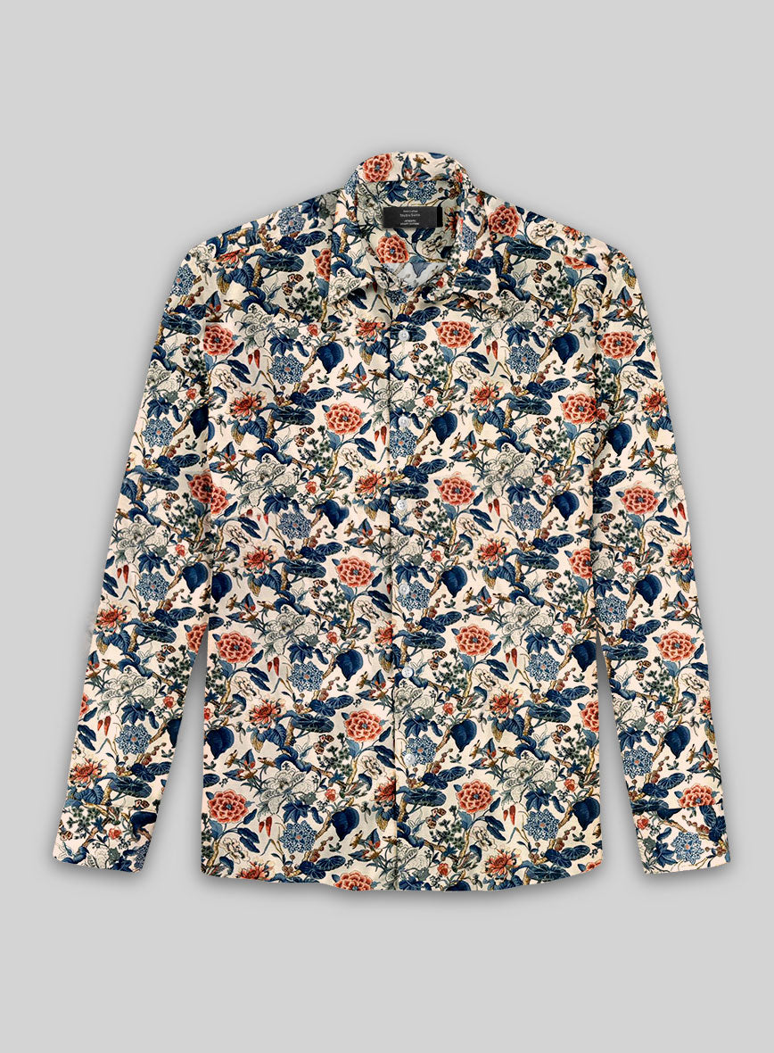 Botanique Royale Silk Shirt - StudioSuits