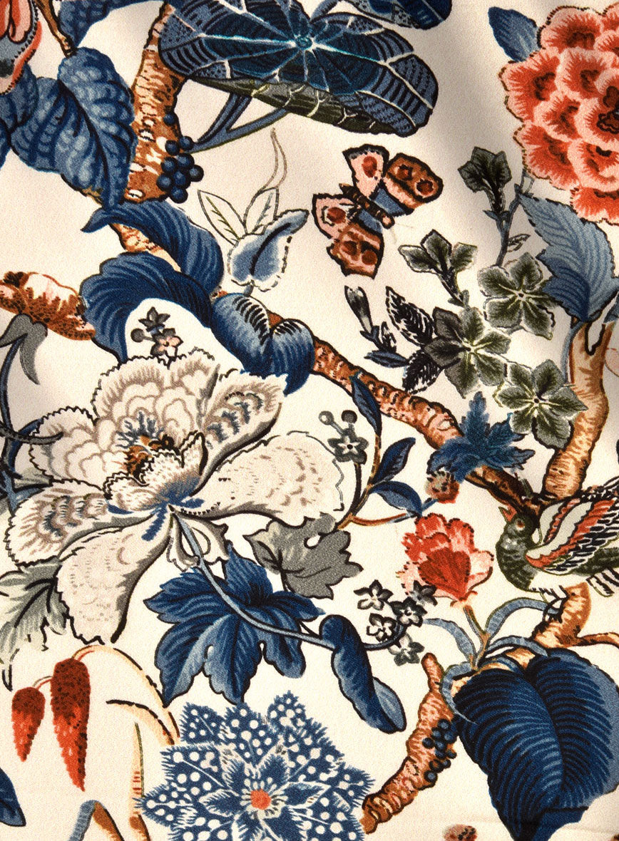 Botanique Royale Silk Shirt - StudioSuits