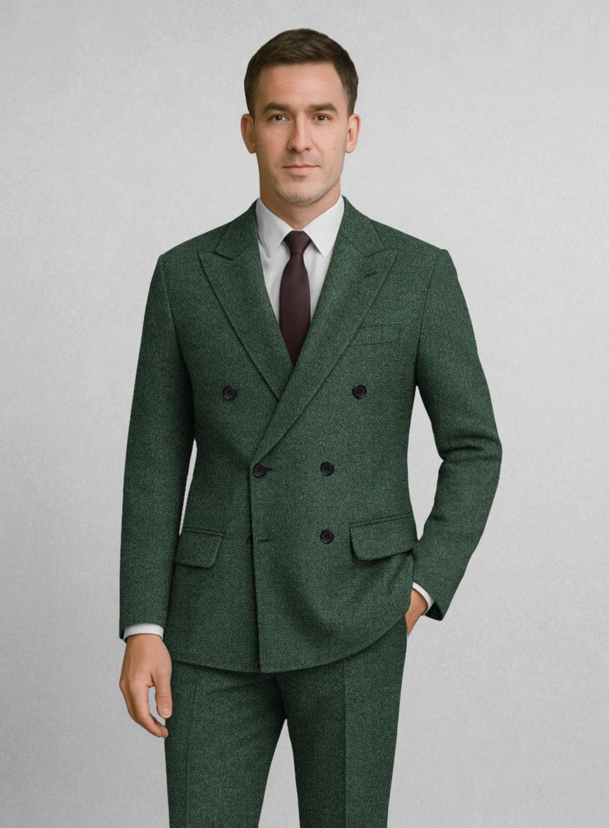 スーツ ADAMSON HOMME Double Breasted Suit Green スーツ ADAMSON HOMME Double Breasted Suit Green Mens Double