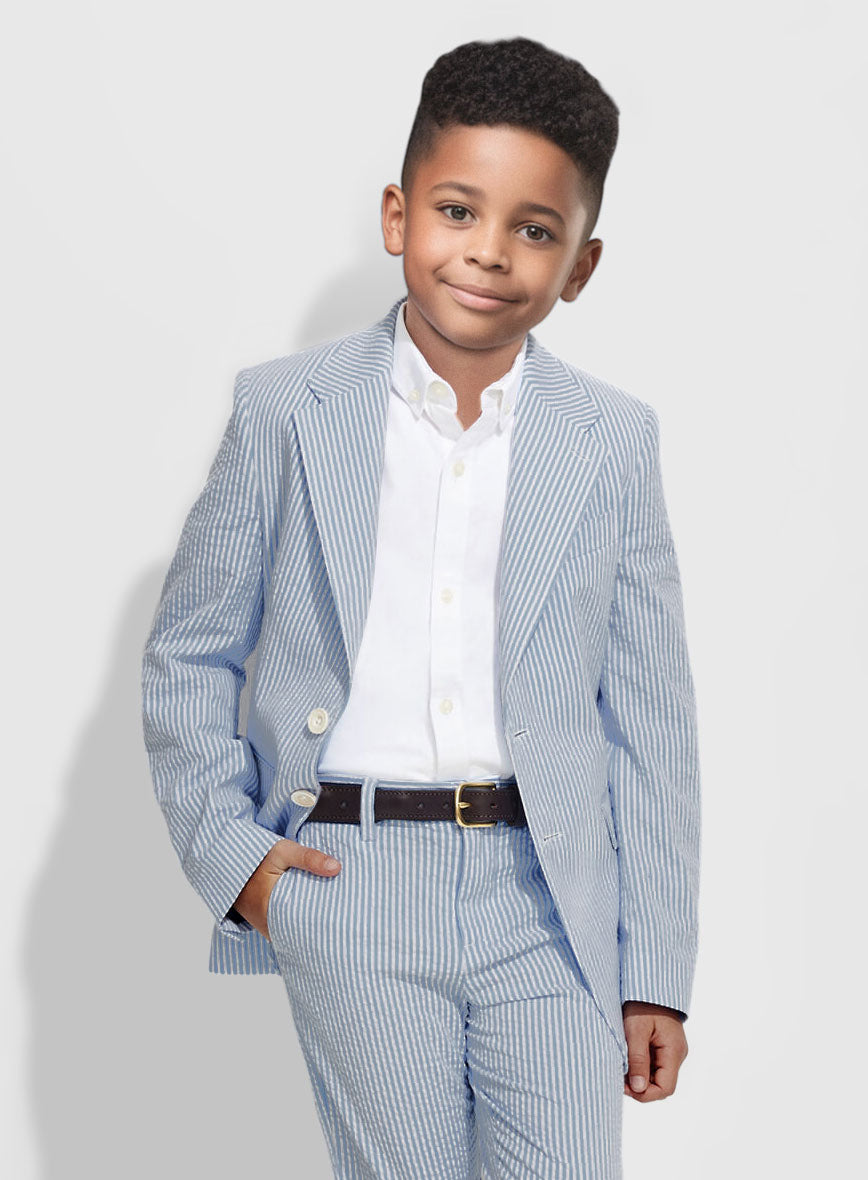 Boys Seersucker Jacket - StudioSuits