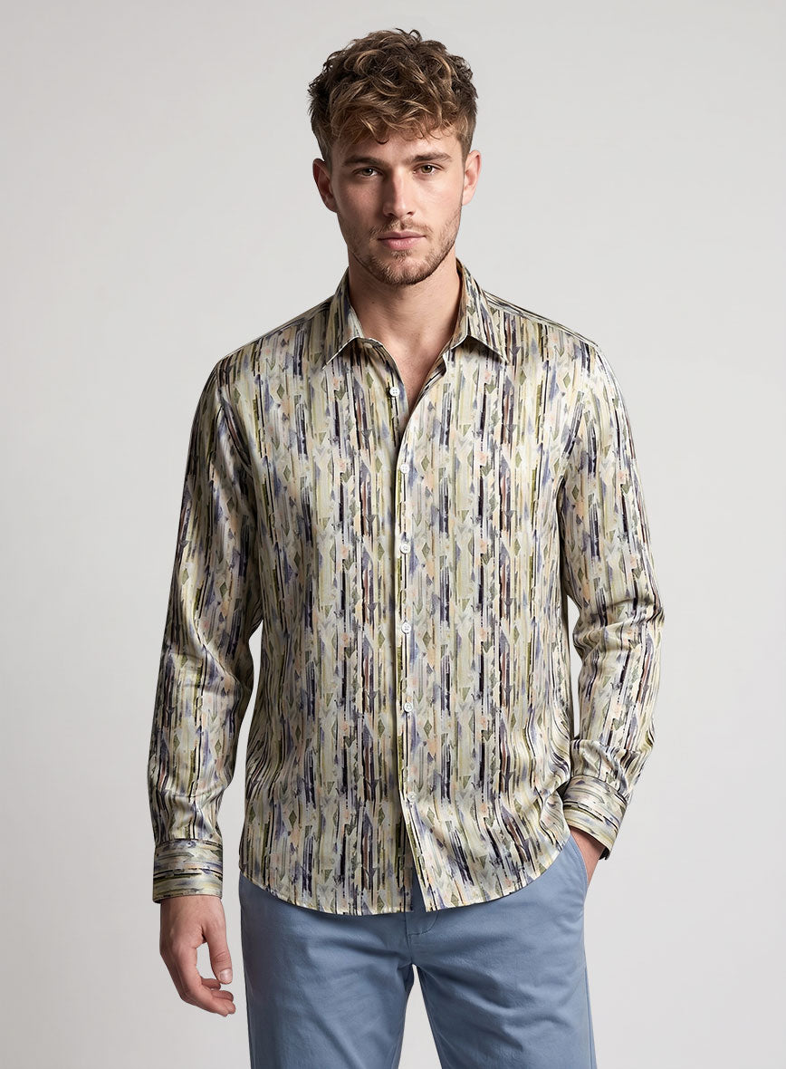 Brekan Silk Cotton Shirt - StudioSuits