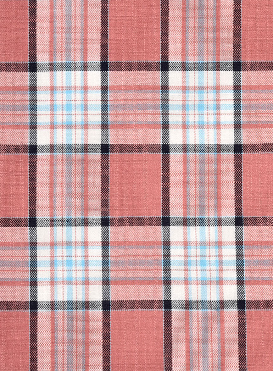Brickline Check Cotton Shirt - StudioSuits