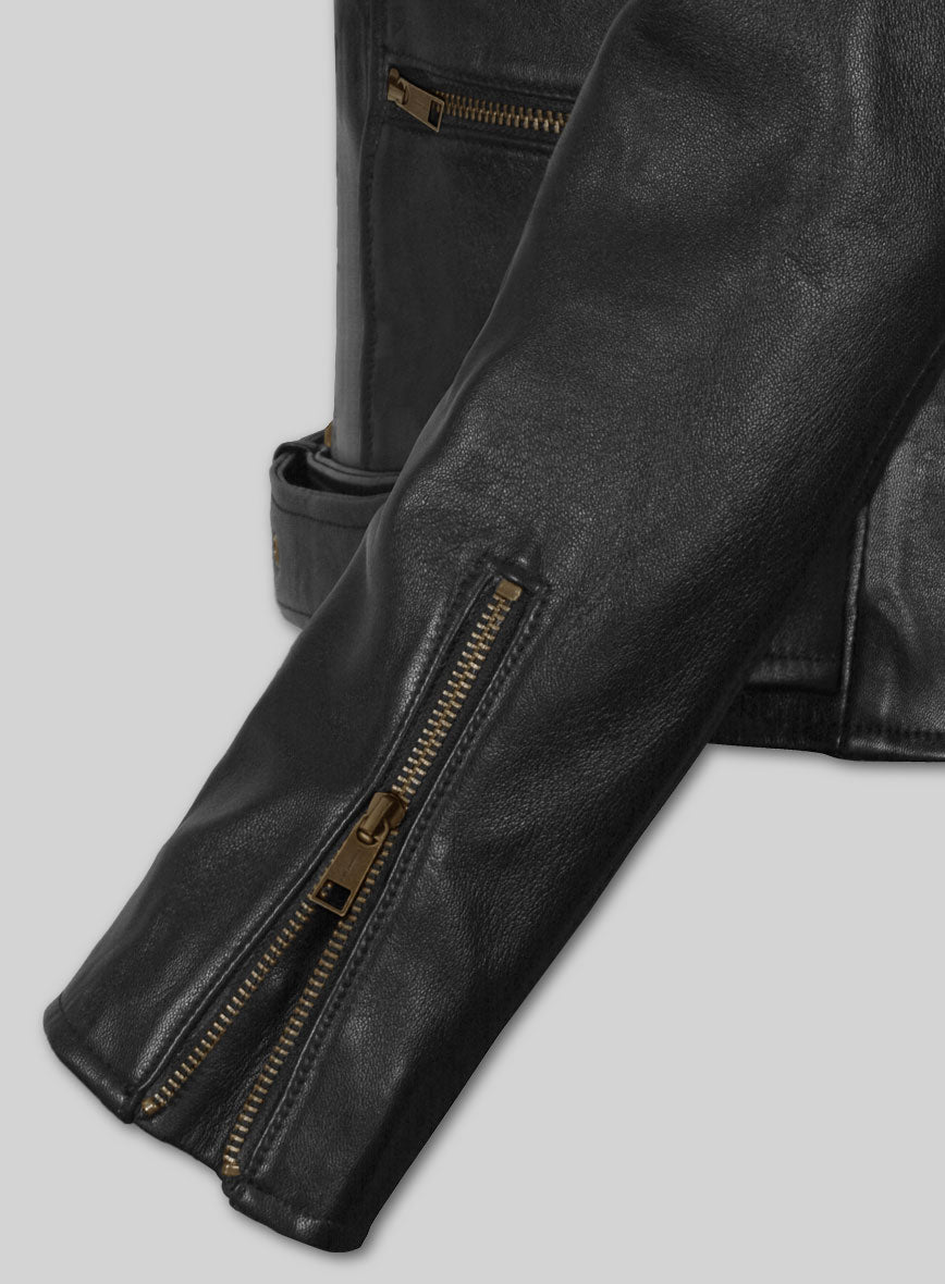 Women's Captain Marvel Leather Jacket - StudioSuits