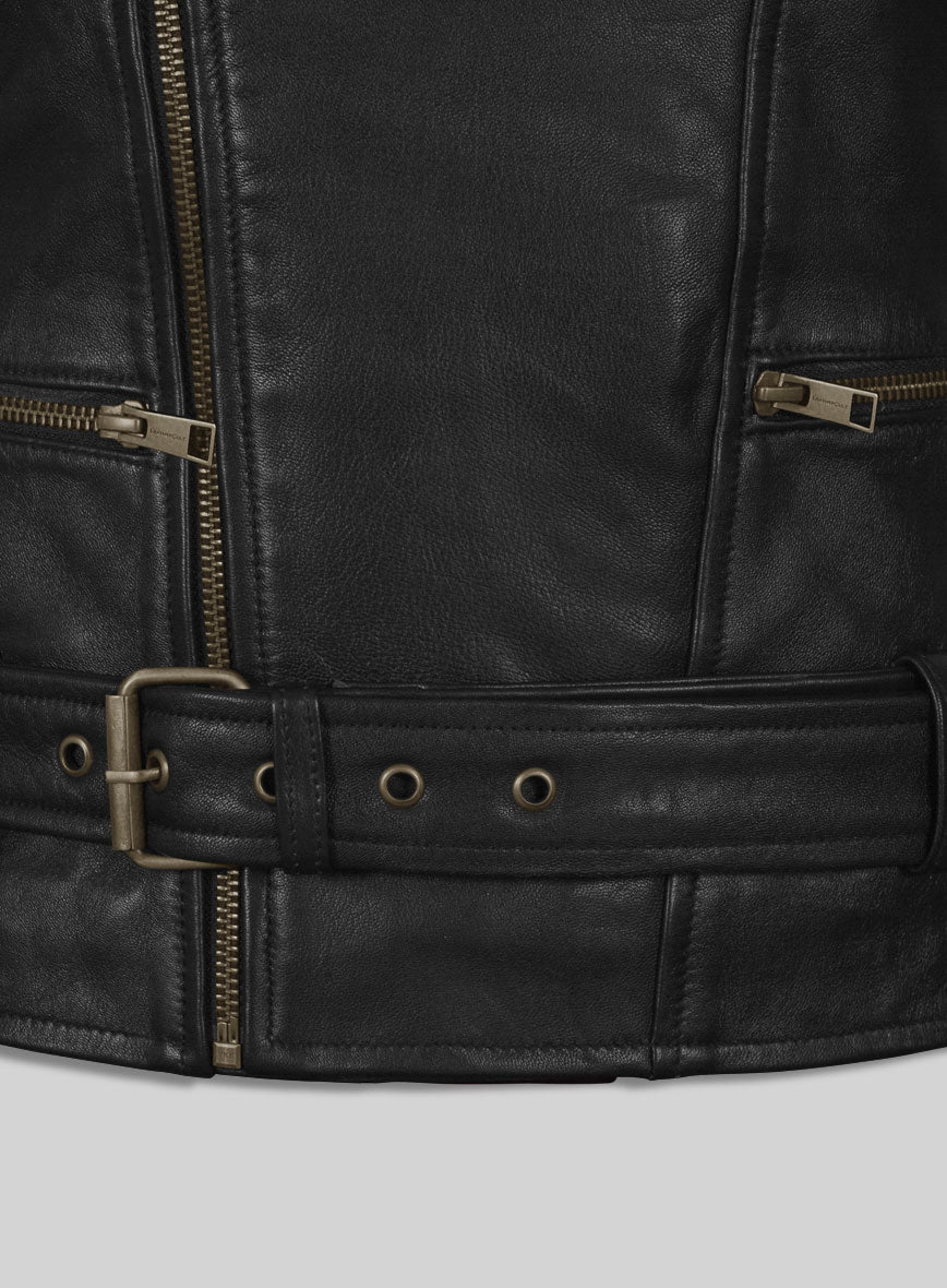 Women's Captain Marvel Leather Jacket - StudioSuits