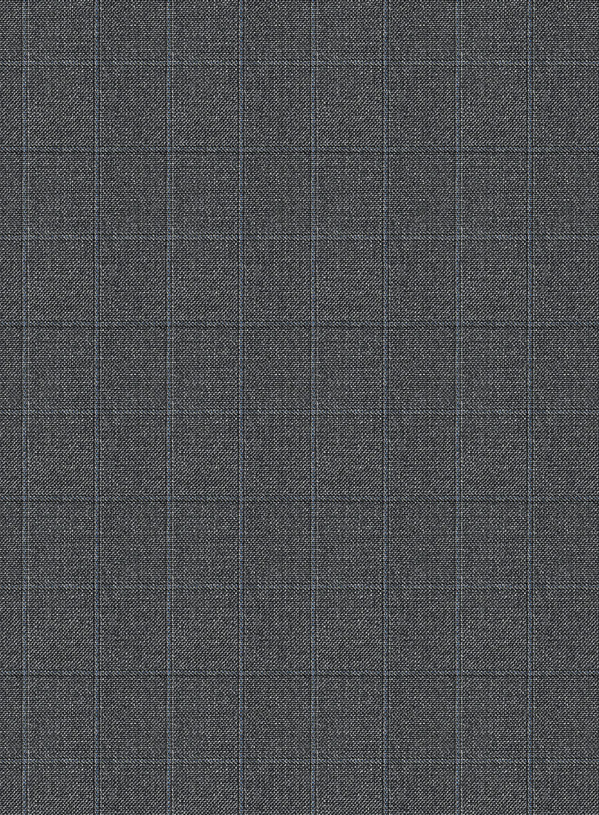 Bristol Rejulo Gray Checks Pants - StudioSuits