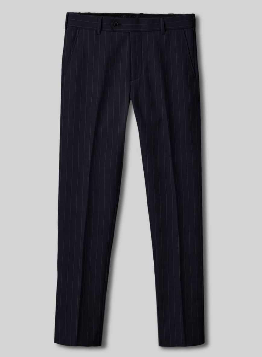 Bristol Blue Chalkstripe Pants - StudioSuits