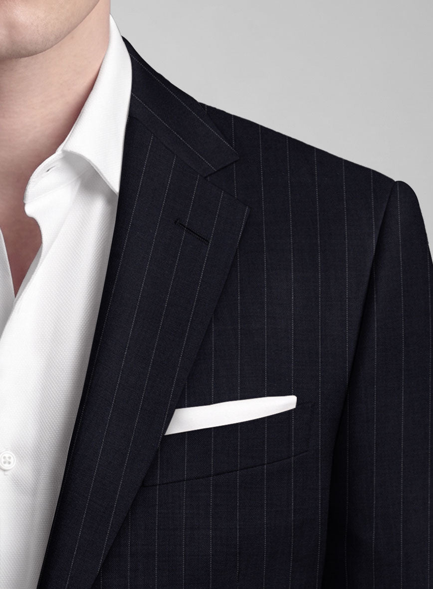 Bristol Blue Chalkstripe Suit - StudioSuits