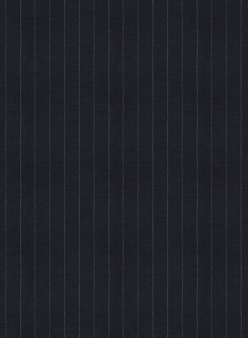 Bristol Dark Blue Regal Stripe Suit - StudioSuits