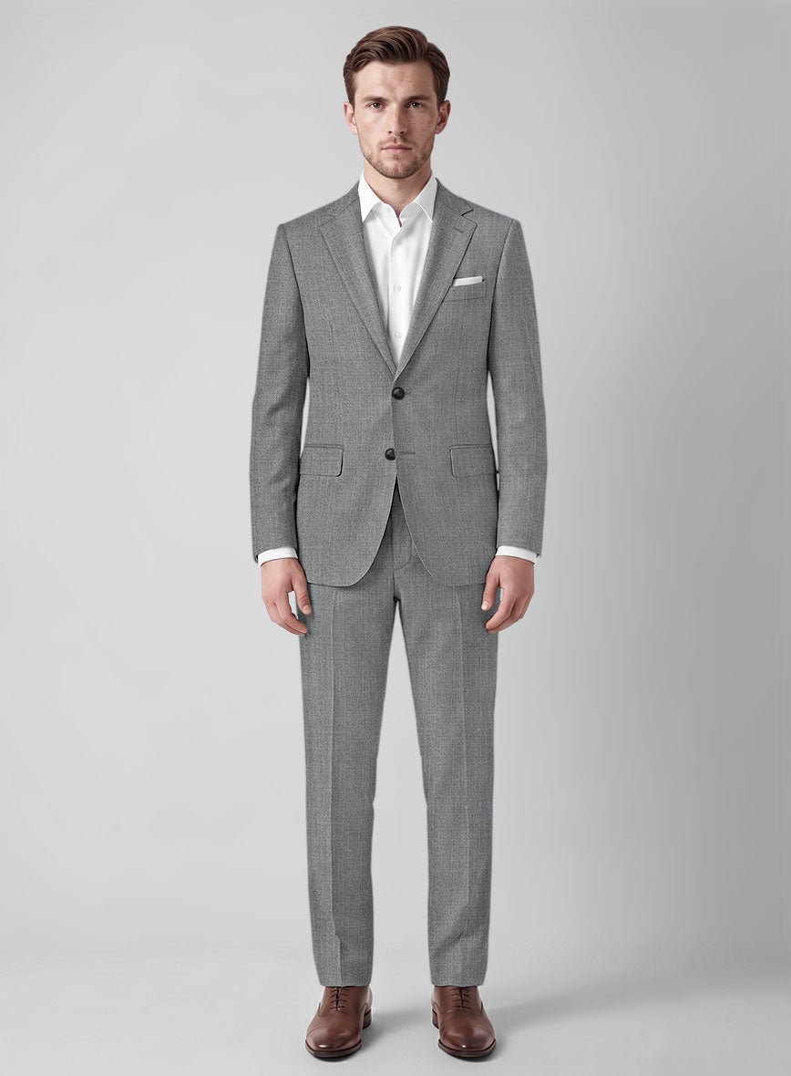 Bristol Light Gray Suit - StudioSuits