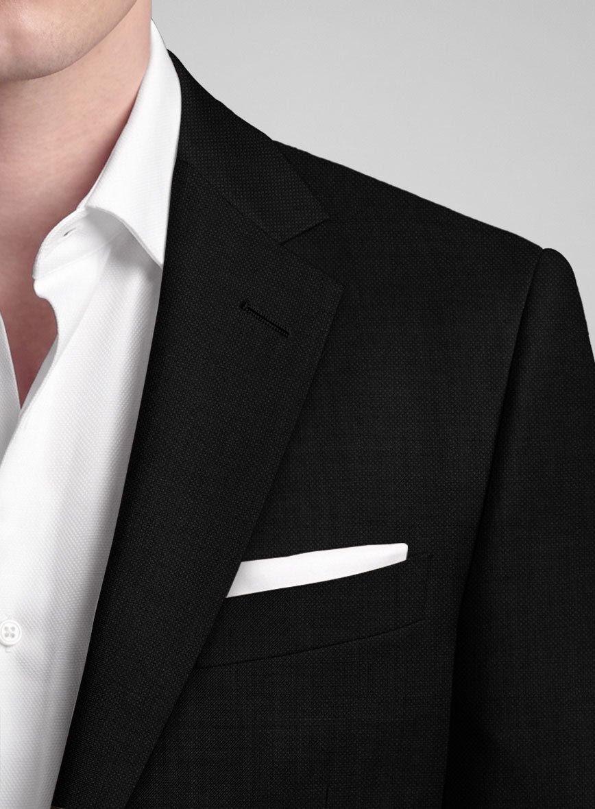 Bristol Lombo Black Suit - StudioSuits