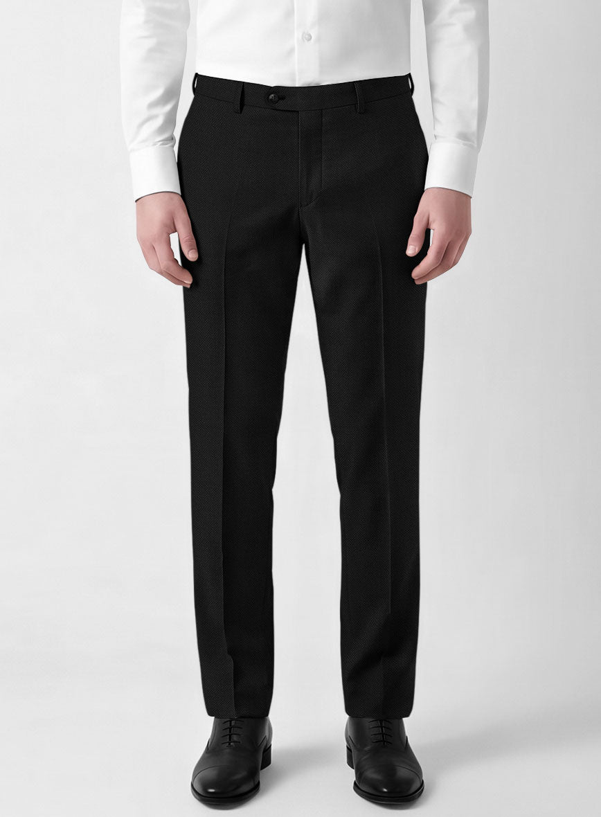 Bristol Lombo Black Pants - StudioSuits