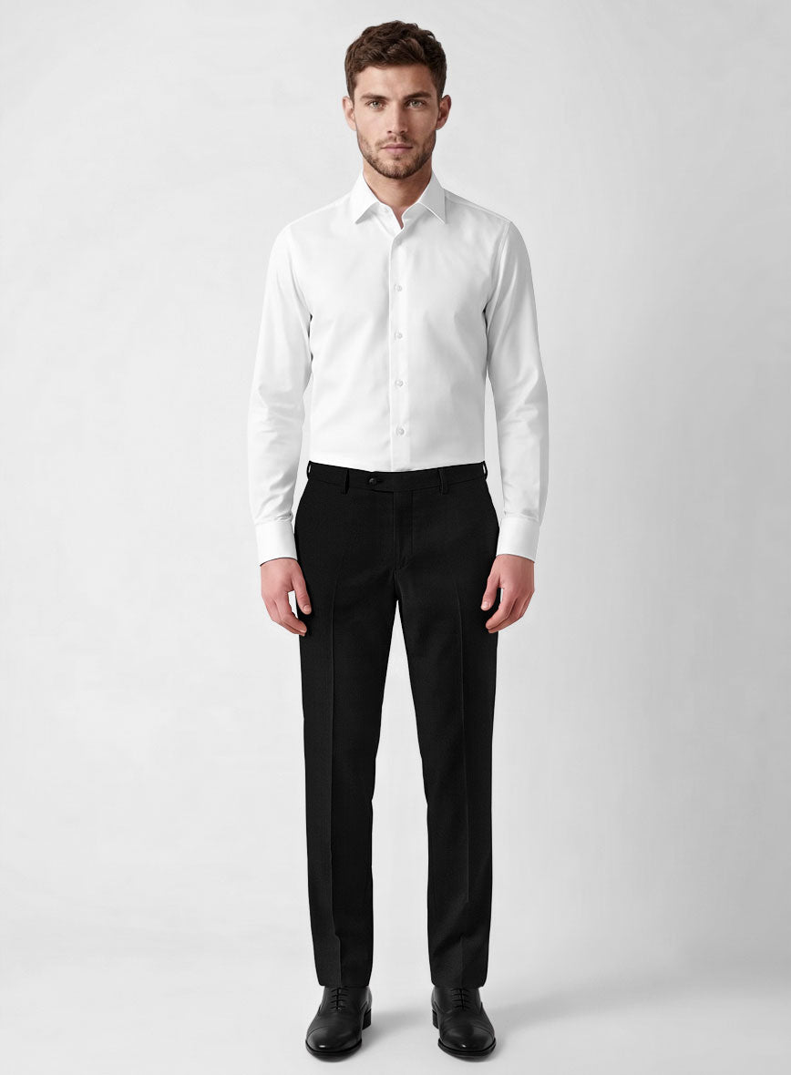 Bristol Lombo Black Suit - StudioSuits