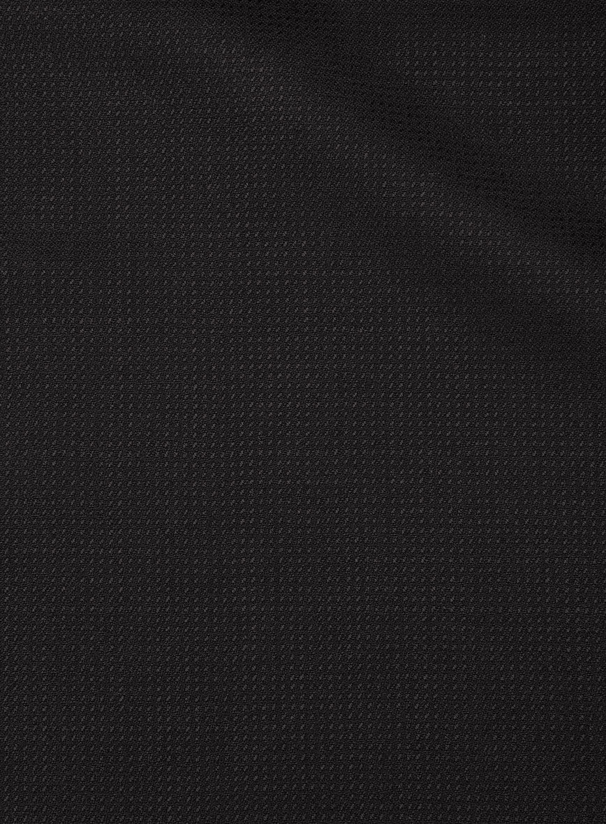 Bristol Bob Weave Black Jacket - StudioSuits