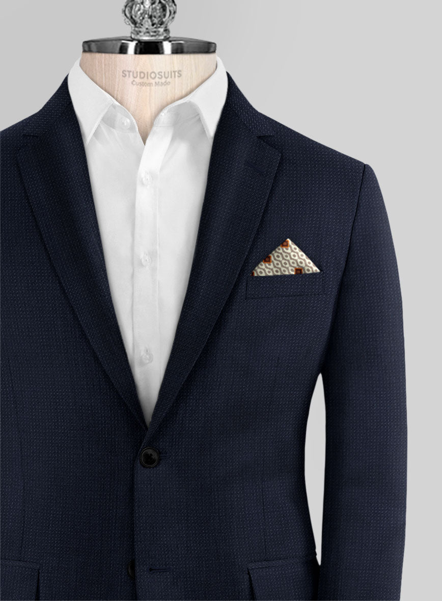 Bristol Bob Weave Blue Jacket - StudioSuits