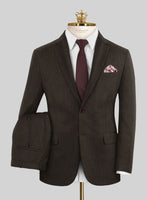 Bristol Brown Herringbone Suit - StudioSuits