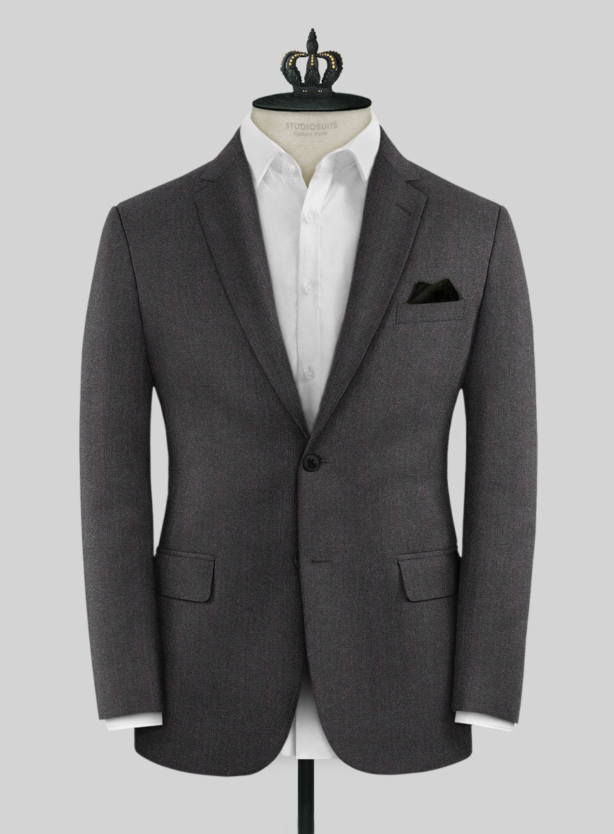 Bristol Celeste Gray Checks Jacket - StudioSuits