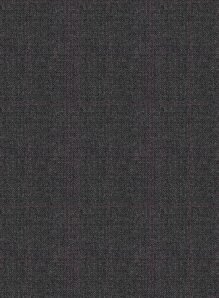 Bristol Celeste Gray Checks Jacket - StudioSuits