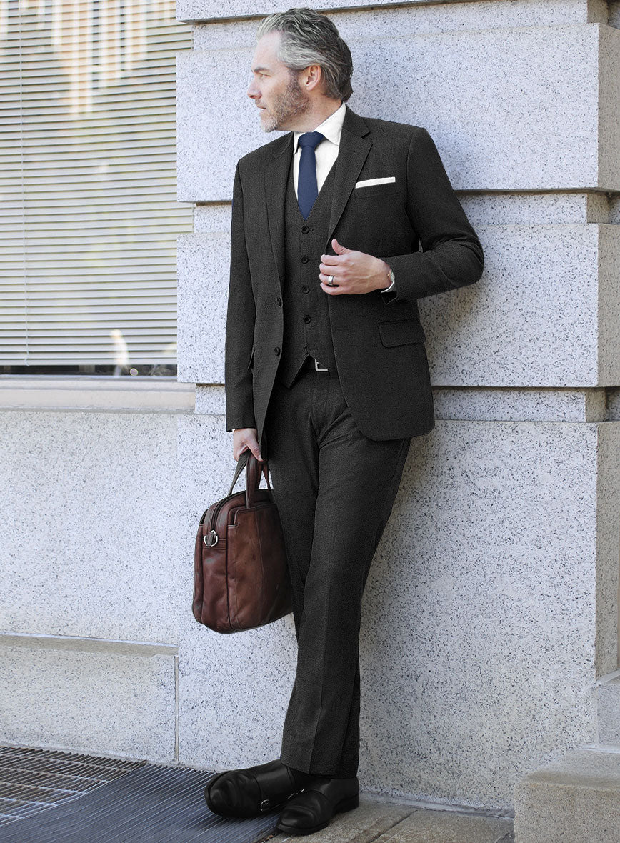 Bristol Classic Gray Checks Suit - StudioSuits