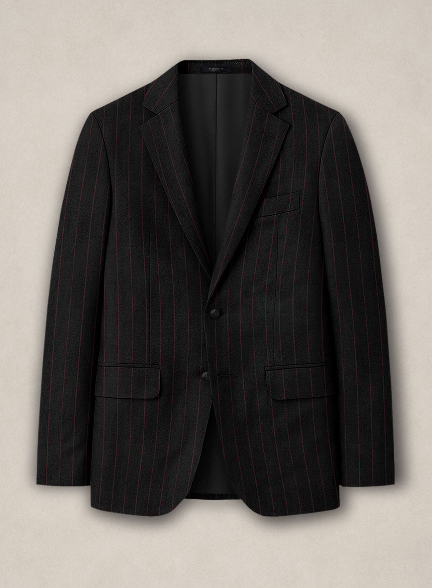 Bristol Fiamma Rope Stripe Suit