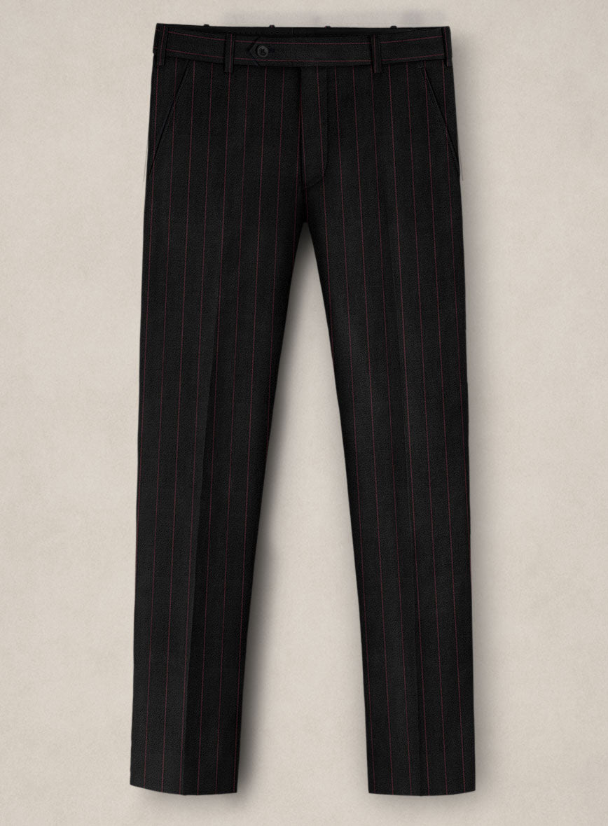 Bristol Fiamma Rope Stripe Suit