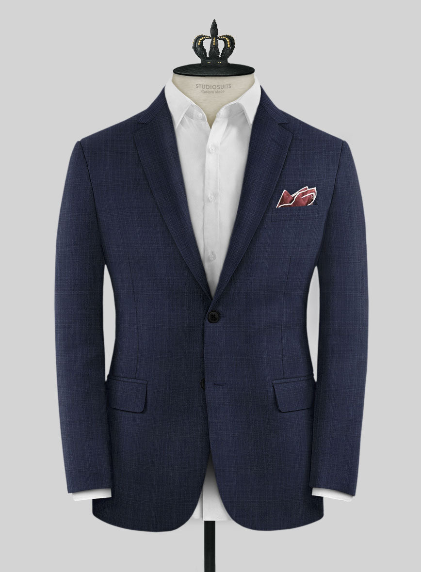 Bristol Glen Blue Astanu Jacket - StudioSuits