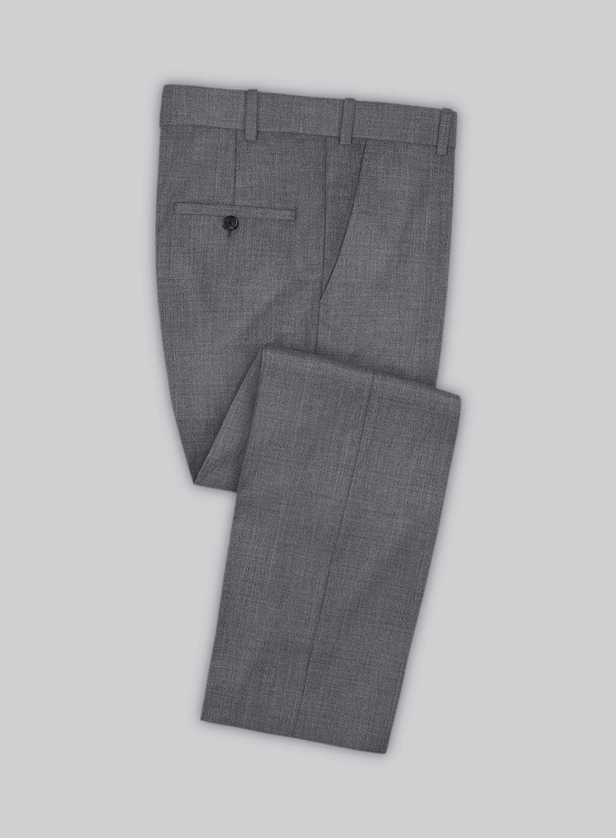 Bristol Gray Grid Suit - StudioSuits